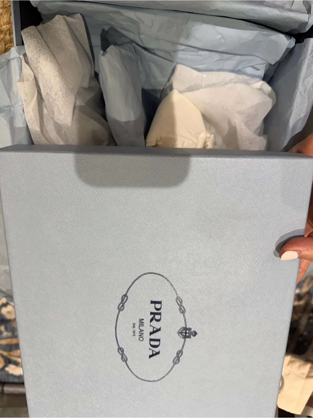 Prada Raffia Sandals Size 41